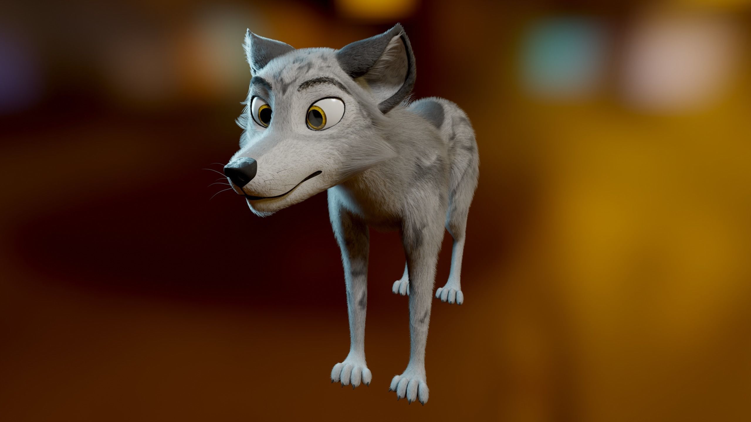 Kovu Wolf 3D model_4