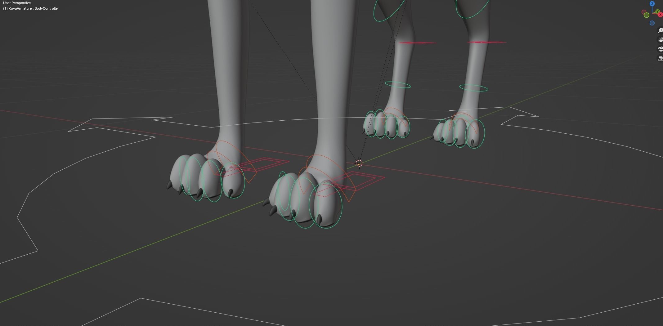 Kovu Wolf 3D model_35