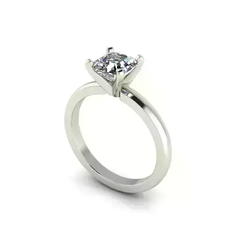 Solitaire Diamond Women Engagement Ring R108