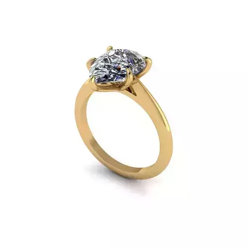 Solitaire Diamond Women Wedding Ring R115