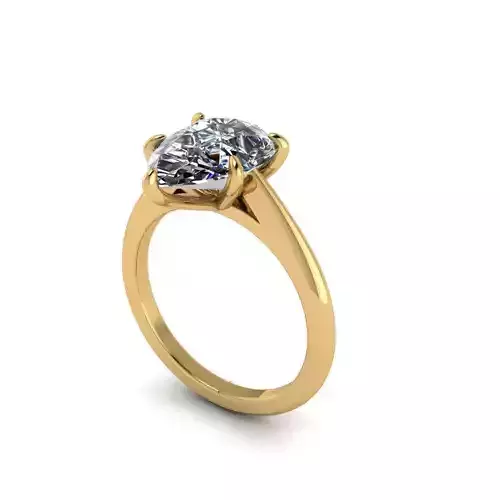 Solitaire Diamond Women Fashion Ring R62