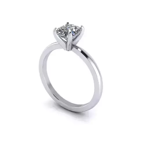 Solitaire Women Diamond Engagement Ring R12