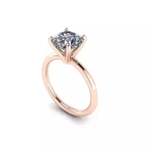 Solitaire Diamond Women Wedding Ring R105