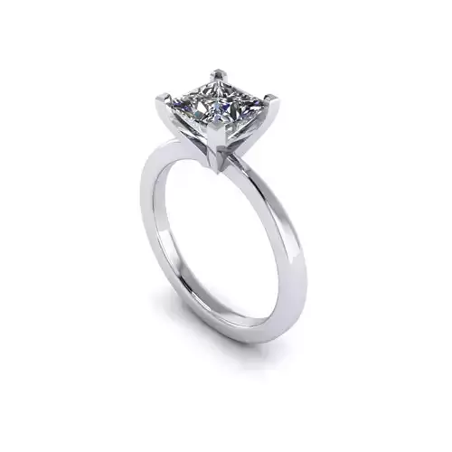 Solitaire Diamond Women Wedding Ring R102
