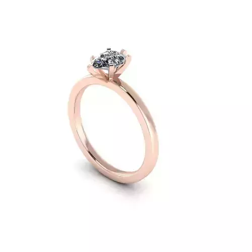 Solitaire Women Wedding Ring R101