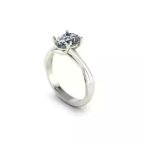Solitaire Diamond Wedding Ring R99
