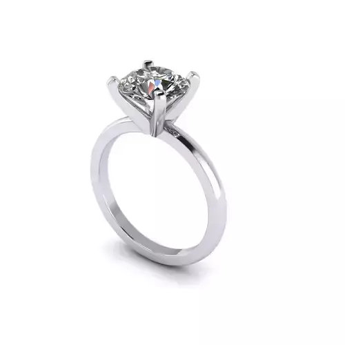 Solitaire Diamond Wedding Ring R96