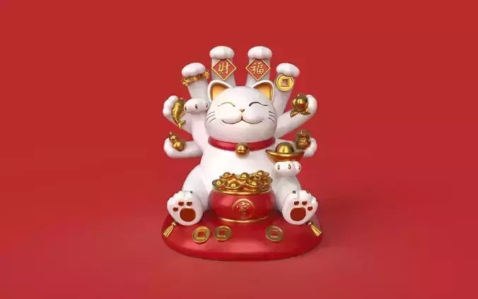 Thousand Hands Fortune Cat