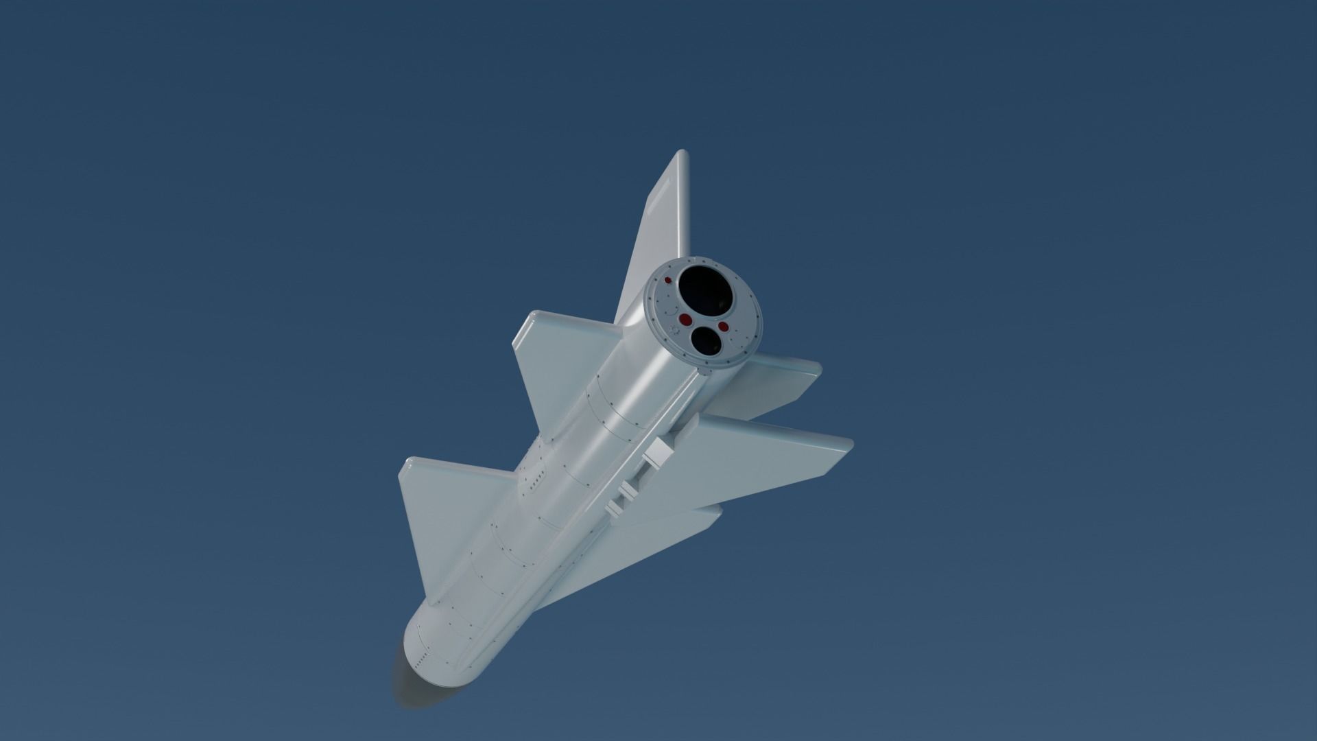 Russian KH-22 STORM Anti Ship Missile 3D print model_7