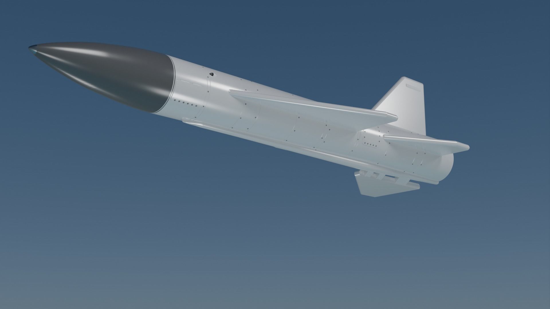 Russian KH-22 STORM Anti Ship Missile 3D print model_6