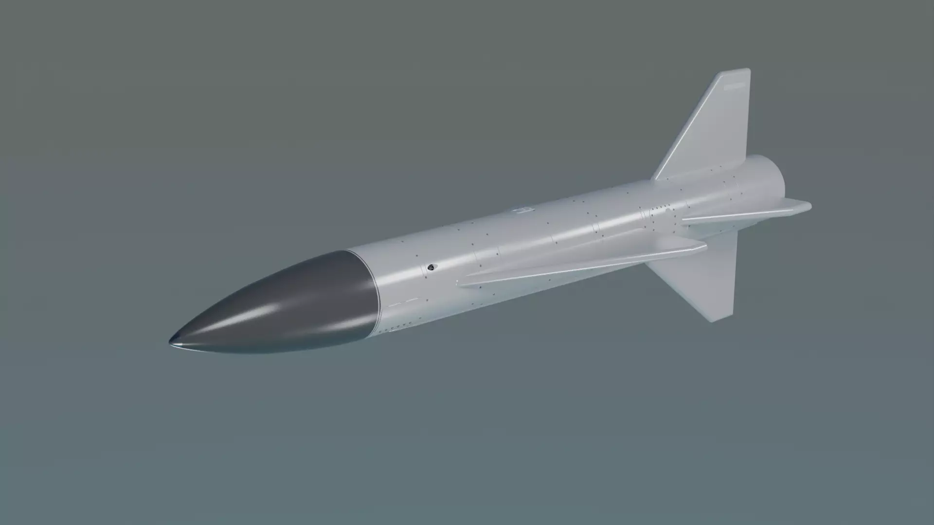 Russian KH-22 STORM Anti Ship Missile 3D print model_0