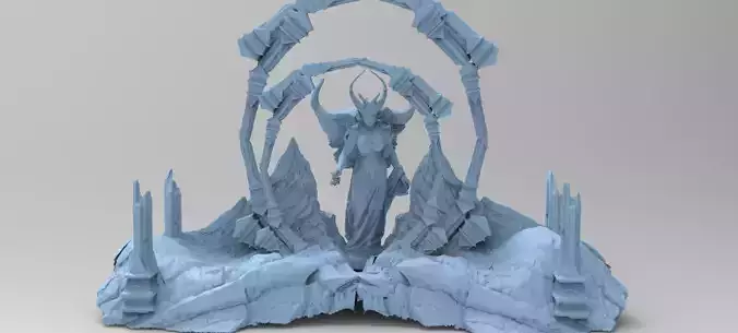 Ancient mountain top Assassin Ruins