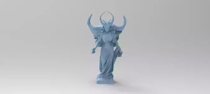 Ancient assassin ghost statue