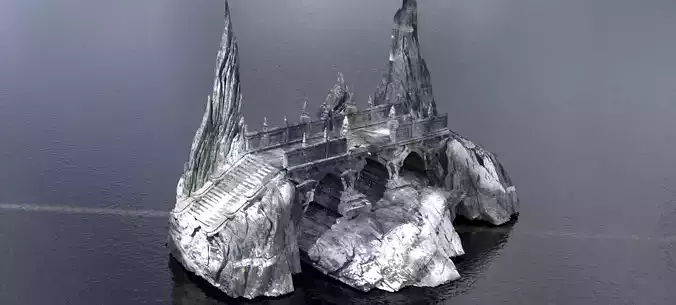 Ancient Assyria Mountain top