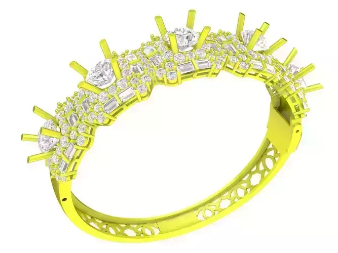 A7150 Hongkong Diamond Fashion Women Bangle Bracelet