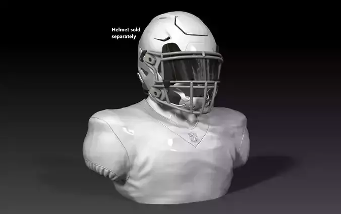 NFL Football Helmet Stand 3D print model