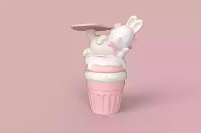 Home Cute Bunny Ornament