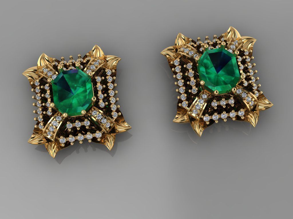 FASION  EARING 3D model_1