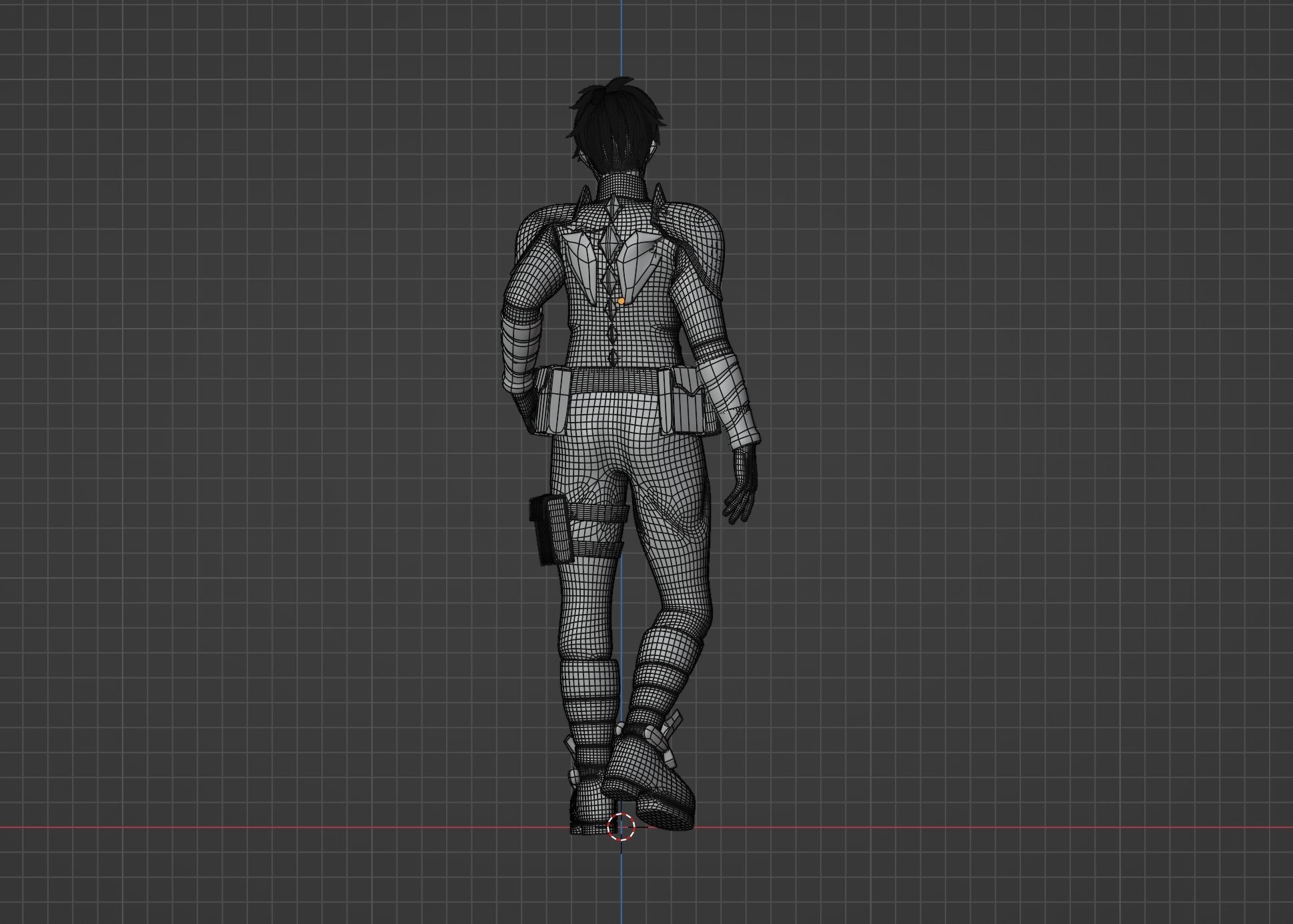 Leno Ichikawa - Kaiju no8 3D model_11