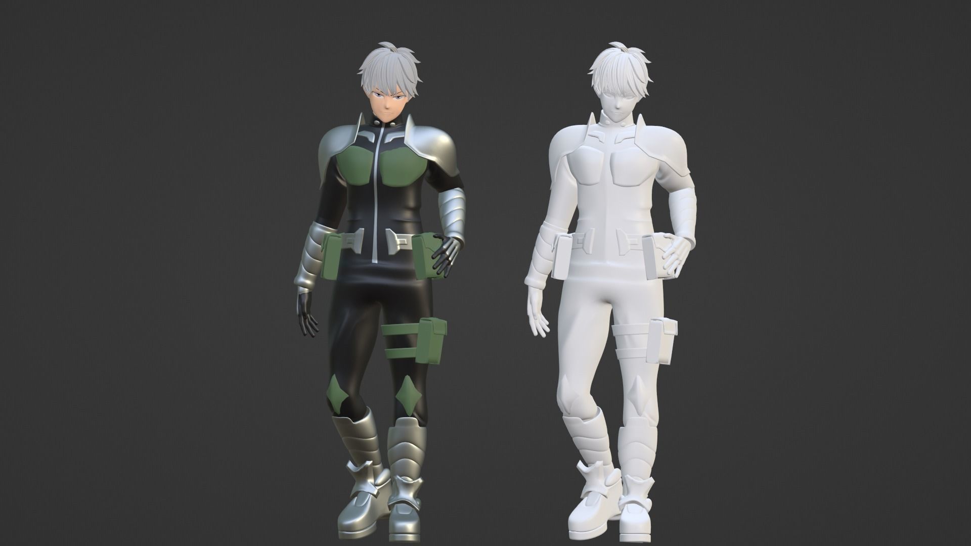 Leno Ichikawa - Kaiju no8 3D model_16