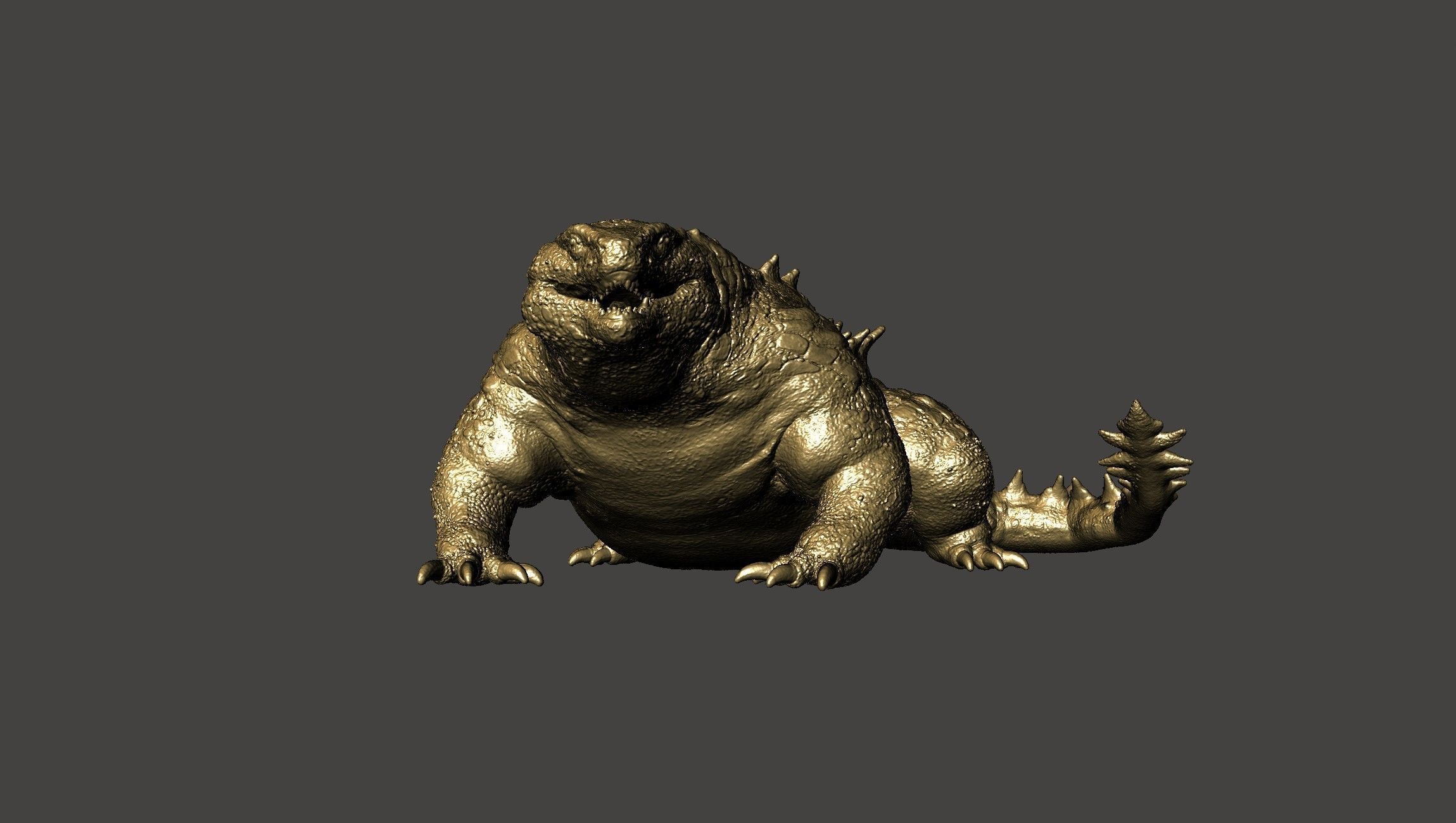 TITANUS DOUG - GODZILLA KONG KAIJU - Ultra detailed STL mesh  3D print model_8