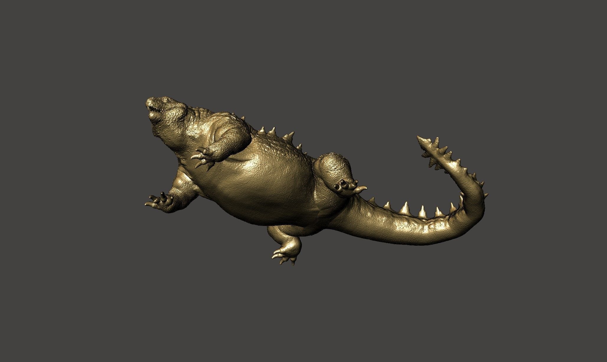 TITANUS DOUG - GODZILLA KONG KAIJU - Ultra detailed STL mesh  3D print model_13