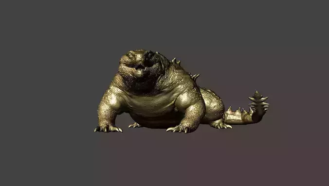 TITANUS DOUG - GODZILLA KONG KAIJU - Ultra detailed STL mesh  3D print model