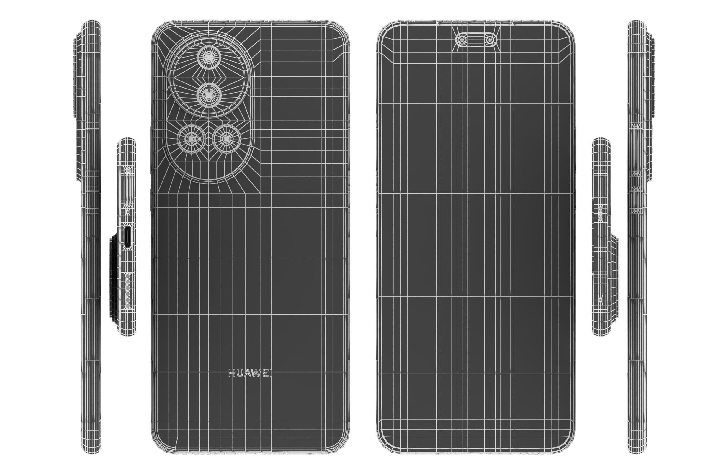 Huawei Nova 12 Ultra All Colors 3D model_49