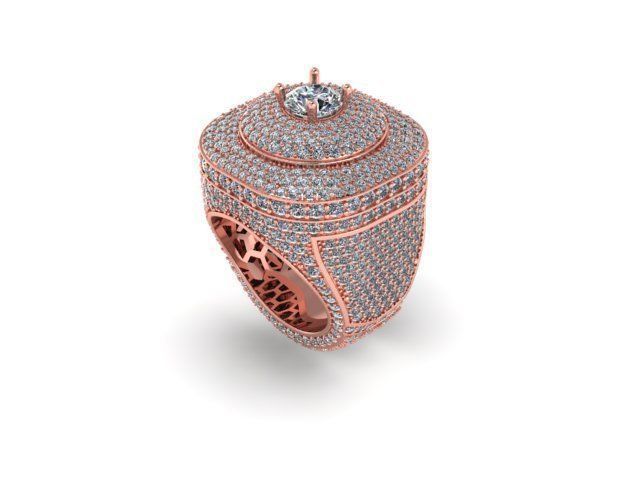 Men ring  3D model_1