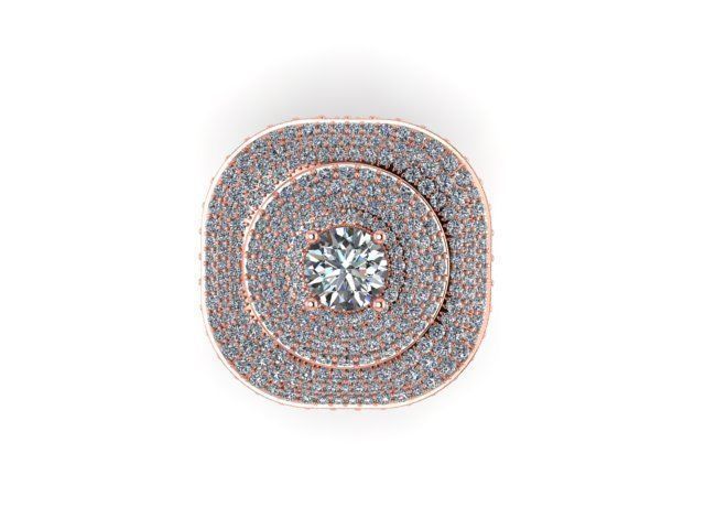 Men ring  3D model_3