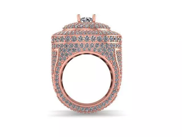 Men ring  3D model_0