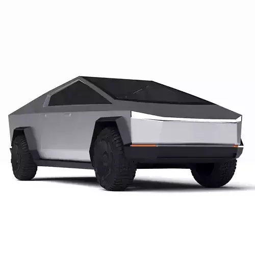Tesla Cybertruck 2024 3d Model