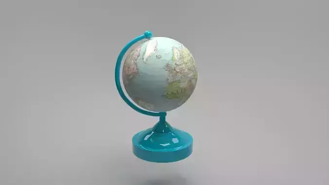 globo objeto mapa mundi 