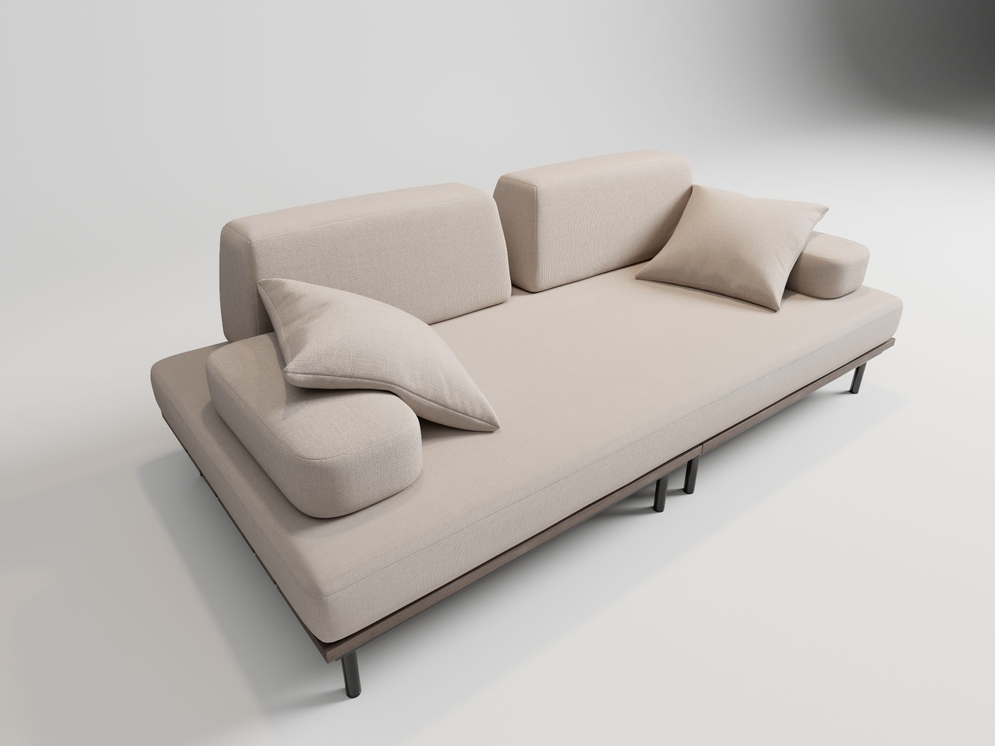 Sofa 3D model Free 3D model_1