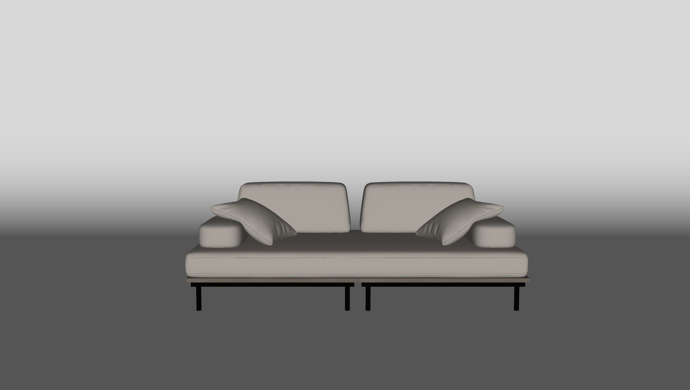 Sofa 3D model Free 3D model_6