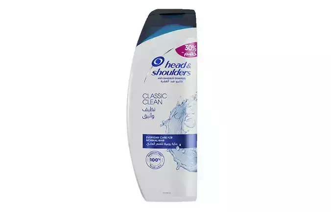 Head and Shoulders Shampoo Bottle