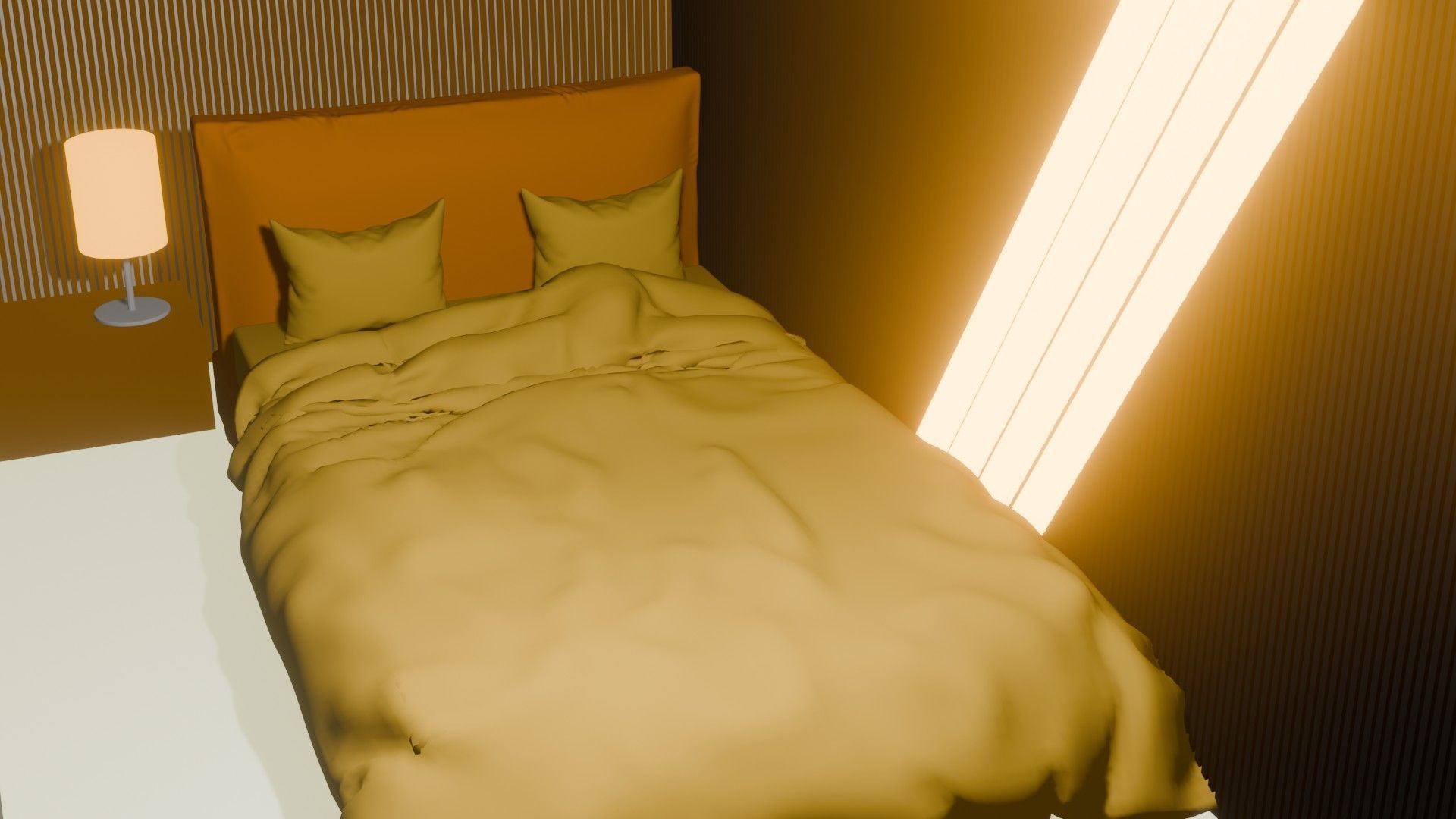 Modern Luxury Office Room 3D model_4