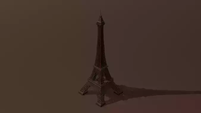 Eiffel Tower Free 3D model