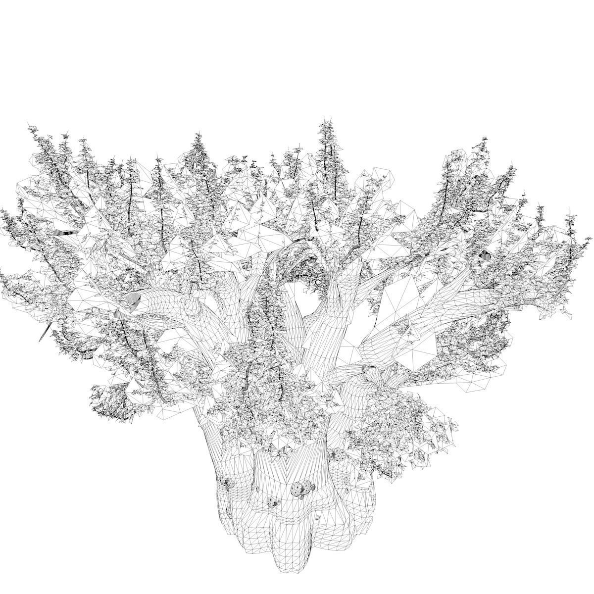 African Baobab Tree - 06 - 3D model_2