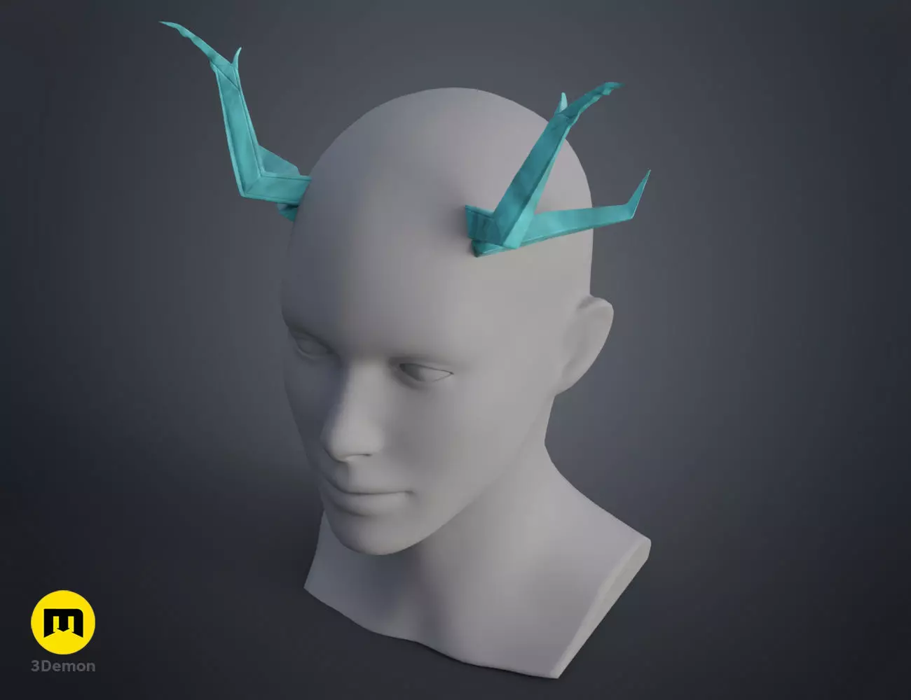 Dusk Horns Arknights 3D print model_0