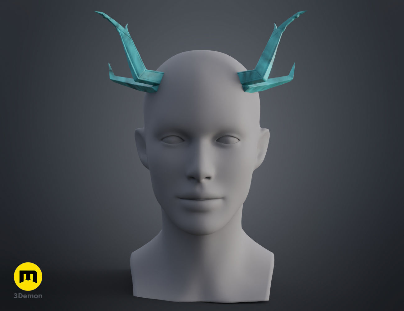Dusk Horns Arknights 3D print model_2