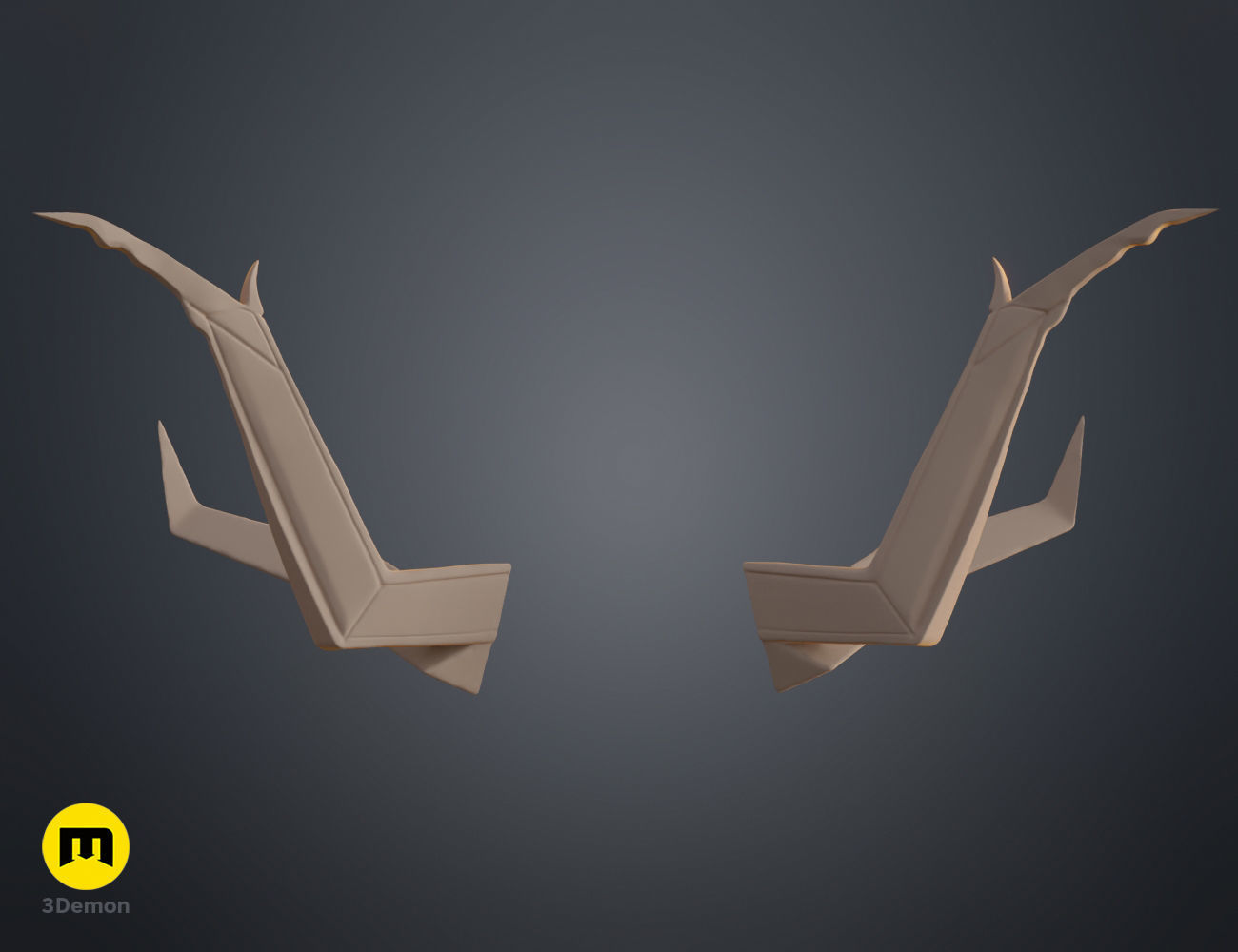 Dusk Horns Arknights 3D print model_12