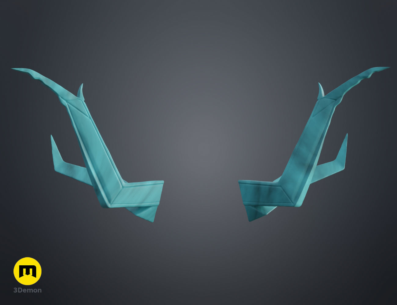 Dusk Horns Arknights 3D print model_3