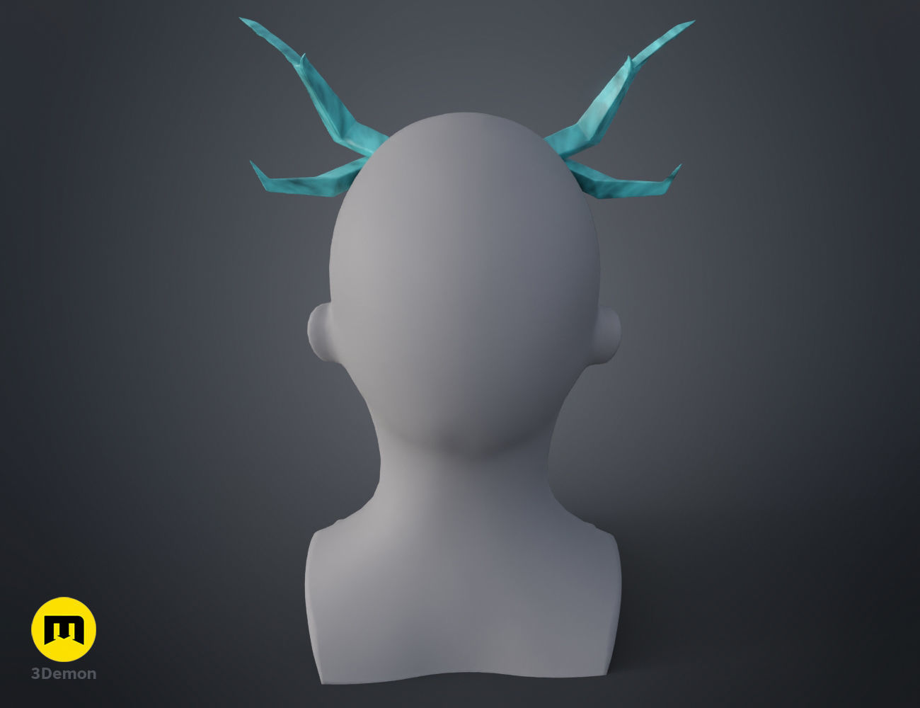 Dusk Horns Arknights 3D print model_13