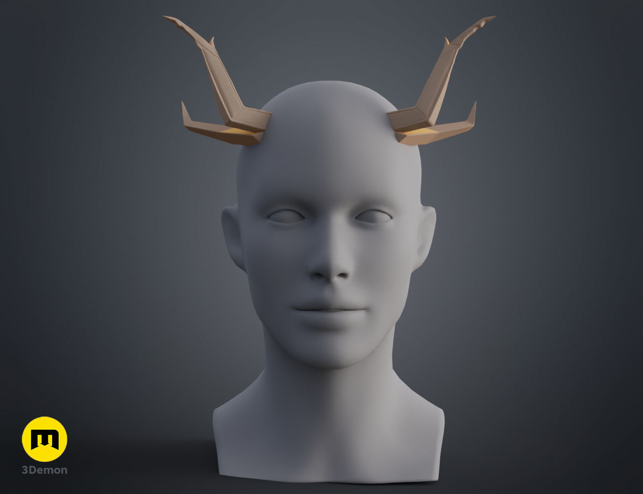 Dusk Horns Arknights 3D print model_8