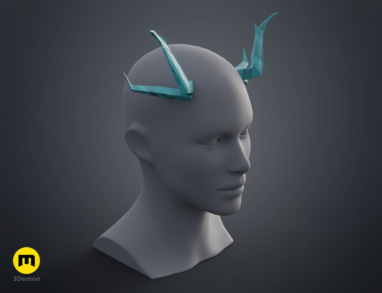 Dusk Horns Arknights 3D print model_7