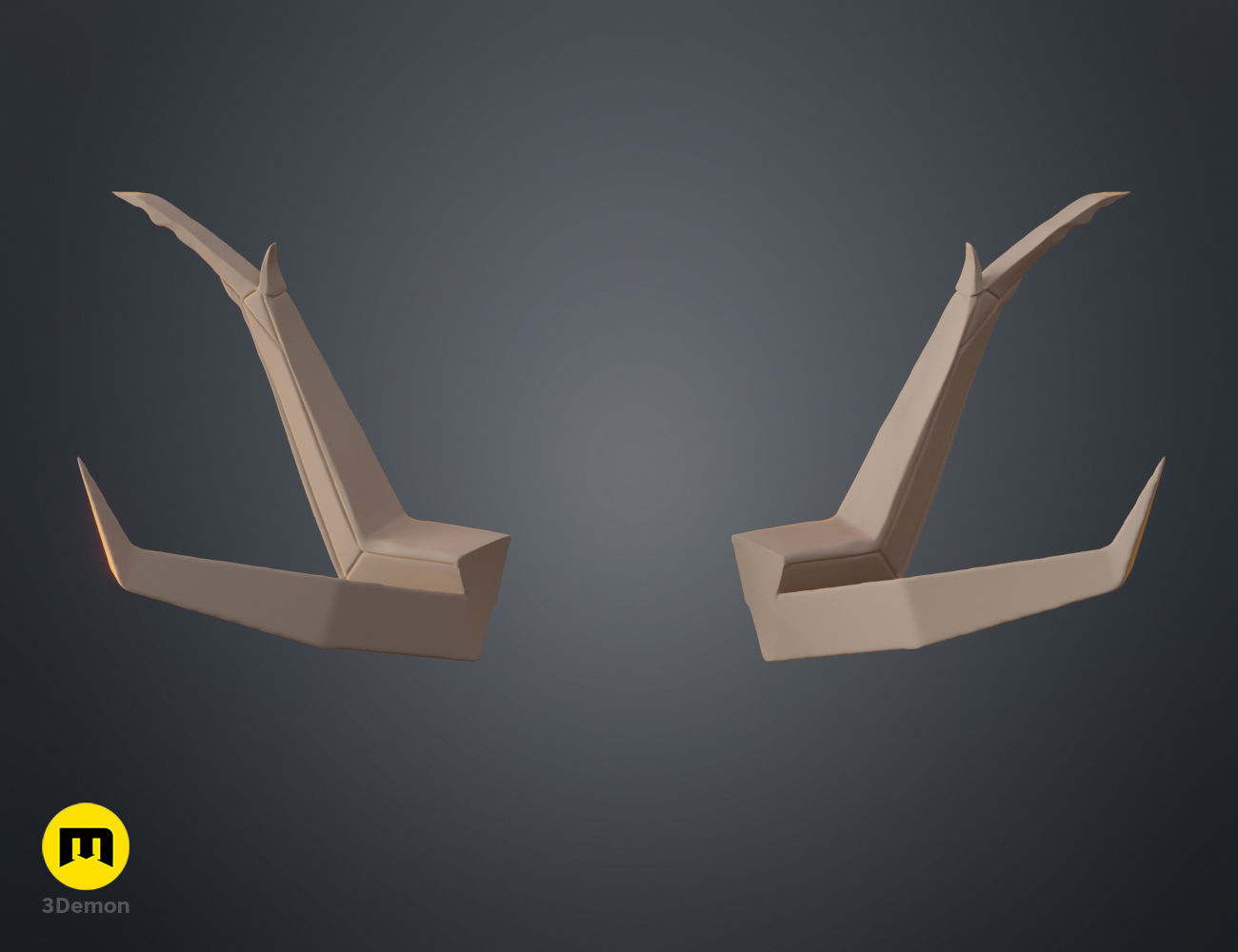 Dusk Horns Arknights 3D print model_14