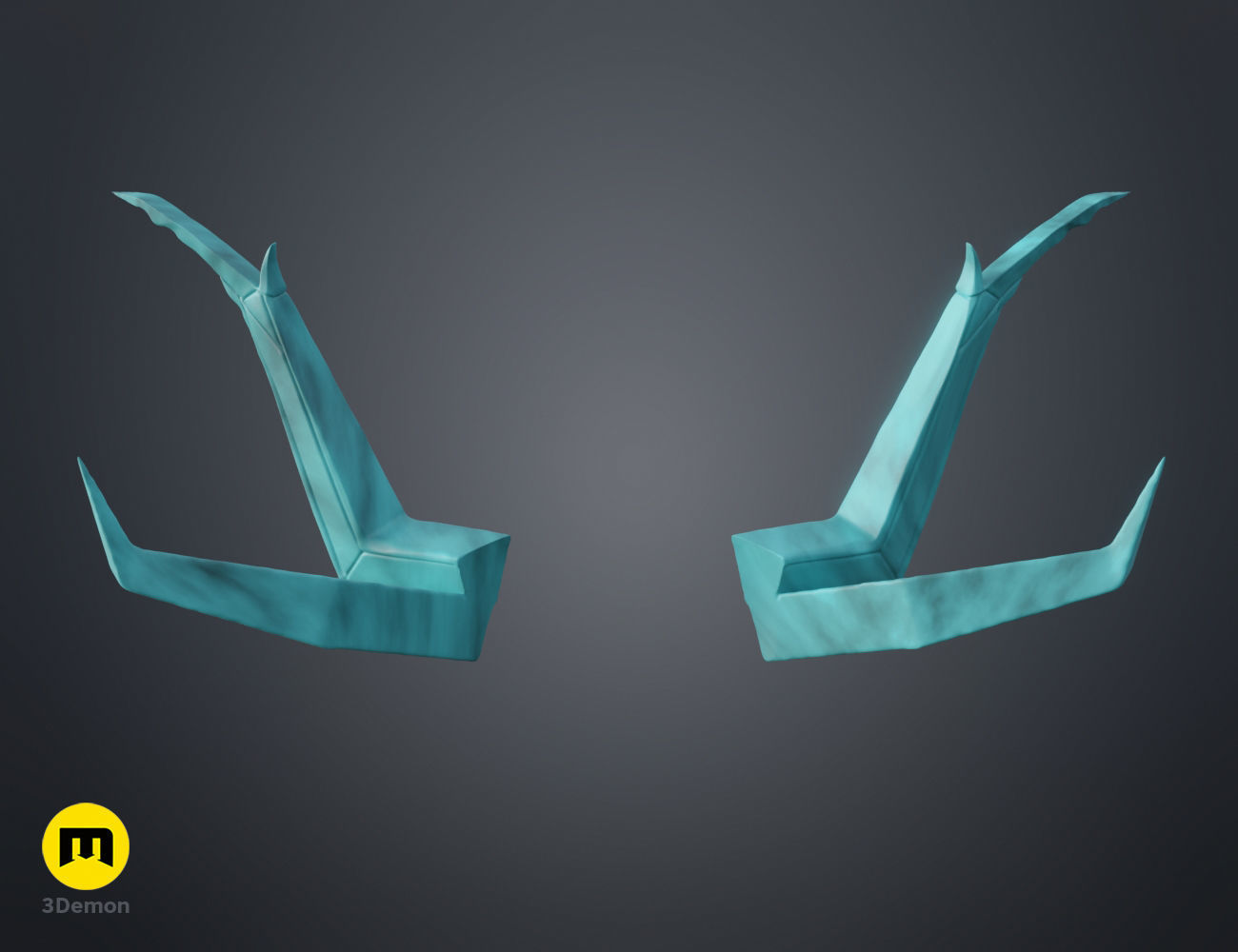 Dusk Horns Arknights 3D print model_11