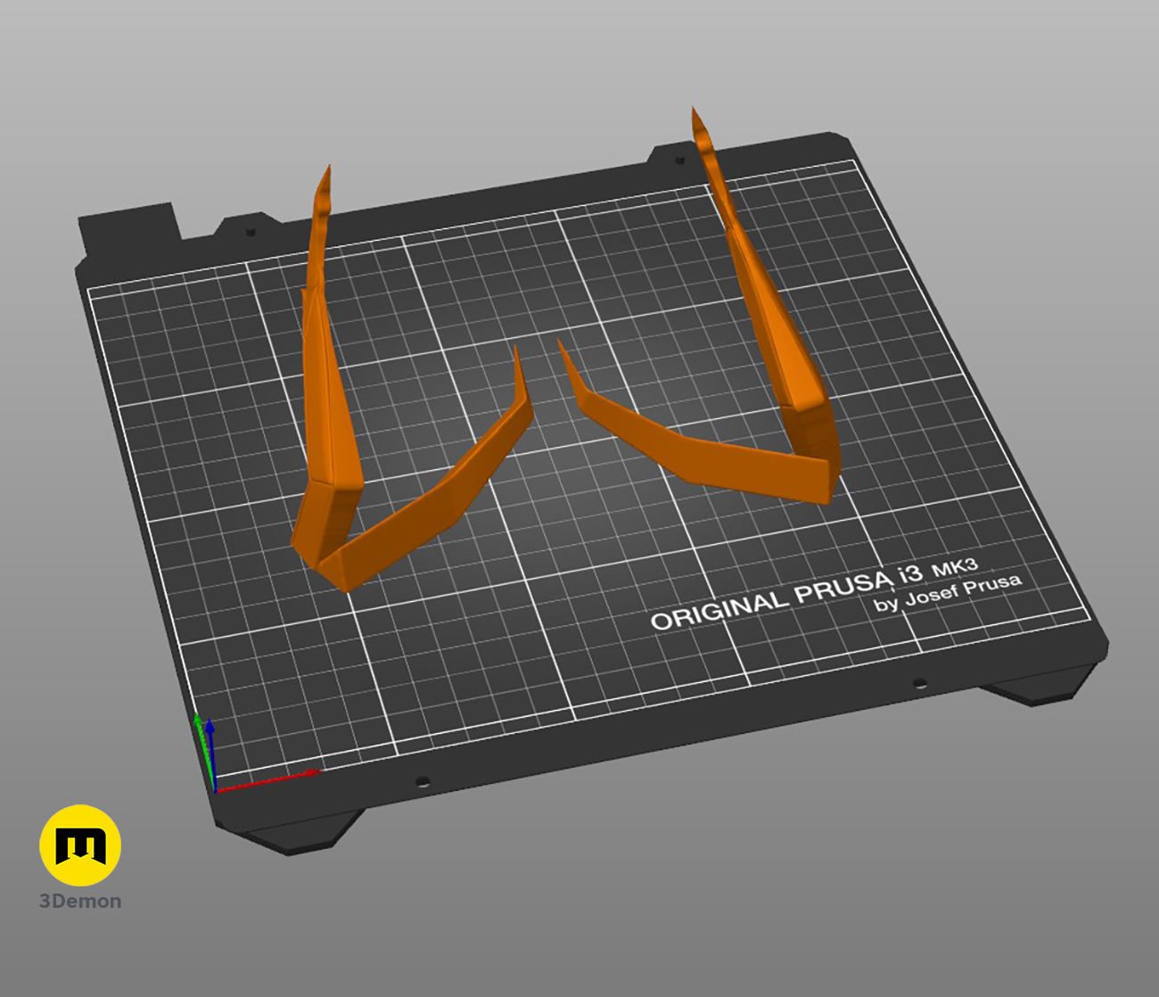 Dusk Horns Arknights 3D print model_4