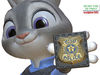 Fanart Zootopia Police Officer Judy Hopps Showing Her Badge 3D model 3D ...
